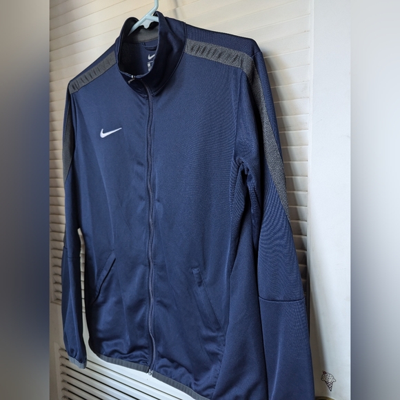 NIKE Dri Fit  Fitness Athletic Sports Track Running Jacket women's size L - Picture 4 of 9